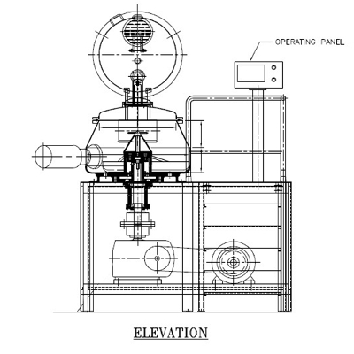 rapid mixer granulator machine